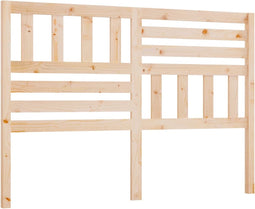 vidaXL - Hoofdbord - 146x4x100 - cm - massief - grenenhout