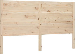 vidaXL - Hoofdbord - 146x4x100 - cm - massief - grenenhout