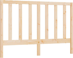 vidaXL - Hoofdbord - 146x4x100 - cm - massief - grenenhout