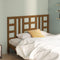 vidaXL - Hoofdbord - 146x4x100 - cm - massief - grenenhout - honingbruin