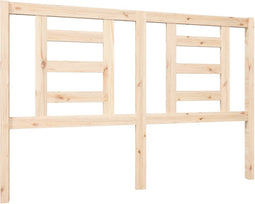 vidaXL - Hoofdbord - 146x4x100 - cm - massief - grenenhout