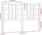 vidaXL - Hoofdbord - 146x4x100 - cm - massief - grenenhout - honingbruin