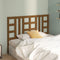 vidaXL - Hoofdbord - 146x4x100 - cm - massief - grenenhout - honingbruin