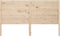 vidaXL - Hoofdbord - 146x4x100 - cm - massief - grenenhout