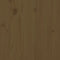 vidaXL - Hoofdbord - 146x4x100 - cm - massief - grenenhout - honingbruin