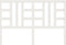vidaXL - Hoofdbord - 146x4x100 - cm - massief - grenenhout - wit