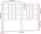 vidaXL - Hoofdbord - 146x4x100 - cm - massief - grenenhout - zwart