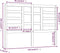 vidaXL - Hoofdbord - 146x4x104 - cm - massief - grenenhout - grijs