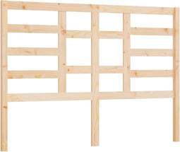 vidaXL - Hoofdbord - 146x4x104 - cm - massief - grenenhout