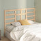 vidaXL - Hoofdbord - 146x4x104 - cm - massief - grenenhout