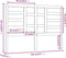 vidaXL - Hoofdbord - 146x4x104 - cm - massief - grenenhout - wit