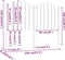 vidaXL - Hoofdbord - 146x4x110 - cm - massief - grenenhout