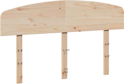 vidaXL - Hoofdbord - 150 - cm - massief - grenenhout