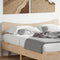 vidaXL - Hoofdbord - 150 - cm - massief - grenenhout