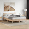 vidaXL - Hoofdbord - 150 - cm - massief - grenenhout