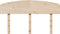 vidaXL - Hoofdbord - 150 - cm - massief - grenenhout