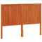 vidaXL - Hoofdbord - 150 - cm - massief - grenenhout - wasbruin