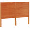 vidaXL - Hoofdbord - 150 - cm - massief - grenenhout - wasbruin