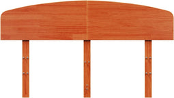 vidaXL - Hoofdbord - 150 - cm - massief - grenenhout - wasbruin