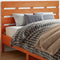 vidaXL - Hoofdbord - 150 - cm - massief - grenenhout - wasbruin