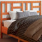 vidaXL - Hoofdbord - 150 - cm - massief - grenenhout - wasbruin