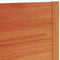vidaXL - Hoofdbord - 150 - cm - massief - grenenhout - wasbruin