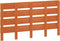 vidaXL - Hoofdbord - 150 - cm - massief - grenenhout - wasbruin