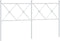 vidaXL - Hoofdbord - 150 - cm - metaal - wit