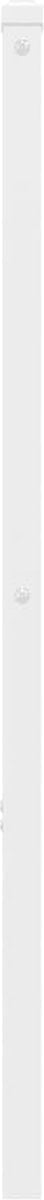 vidaXL - Hoofdbord - 150 - cm - metaal - wit