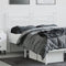 vidaXL - Hoofdbord - 150 - cm - metaal - wit