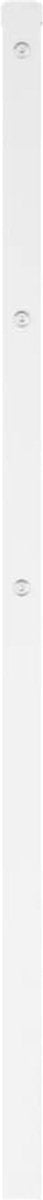 vidaXL - Hoofdbord - 150 - cm - metaal - wit