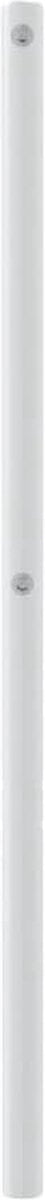 vidaXL - Hoofdbord - 150 - cm - metaal - wit
