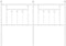 vidaXL - Hoofdbord - 150 - cm - metaal - wit