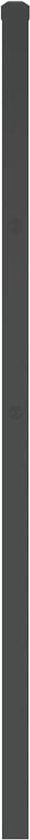vidaXL - Hoofdbord - 150 - cm - metaal - zwart