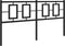 vidaXL - Hoofdbord - 150 - cm - metaal - zwart