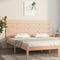 vidaXL - Hoofdbord - 150x3x80 - cm - massief - grenenhout