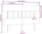 vidaXL - Hoofdbord - 153,5x3x81 - cm - massief - grenenhout - honingbruin