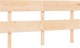 vidaXL - Hoofdbord - 154x3x81 - cm - massief - grenenhout
