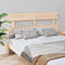vidaXL - Hoofdbord - 154x3x81 - cm - massief - grenenhout