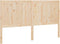 vidaXL - Hoofdbord - 155,5x4x100 - cm - massief - grenenhout