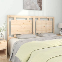 vidaXL - Hoofdbord - 155,5x4x100 - cm - massief - grenenhout