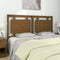 vidaXL - Hoofdbord - 155,5x4x100 - cm - massief - grenenhout - honingbruin
