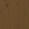 vidaXL - Hoofdbord - 155,5x4x100 - cm - massief - grenenhout - honingbruin