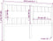 vidaXL - Hoofdbord - 155,5x4x100 - cm - massief - grenenhout