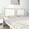 vidaXL - Hoofdbord - 155,x4x100 - cm - massief - grenenhout - wit