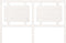 vidaXL - Hoofdbord - 155,x4x100 - cm - massief - grenenhout - wit