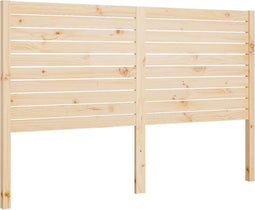 vidaXL - Hoofdbord - 156x4x100 - cm - massief - grenenhout