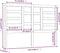 vidaXL - Hoofdbord - 156x4x104 - cm - massief - grenenhout - grijs