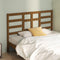 vidaXL - Hoofdbord - 156x4x104 - cm - massief - grenenhout - honingbruin