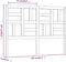 vidaXL - Hoofdbord - 156x4x104 - cm - massief - grenenhout - wit